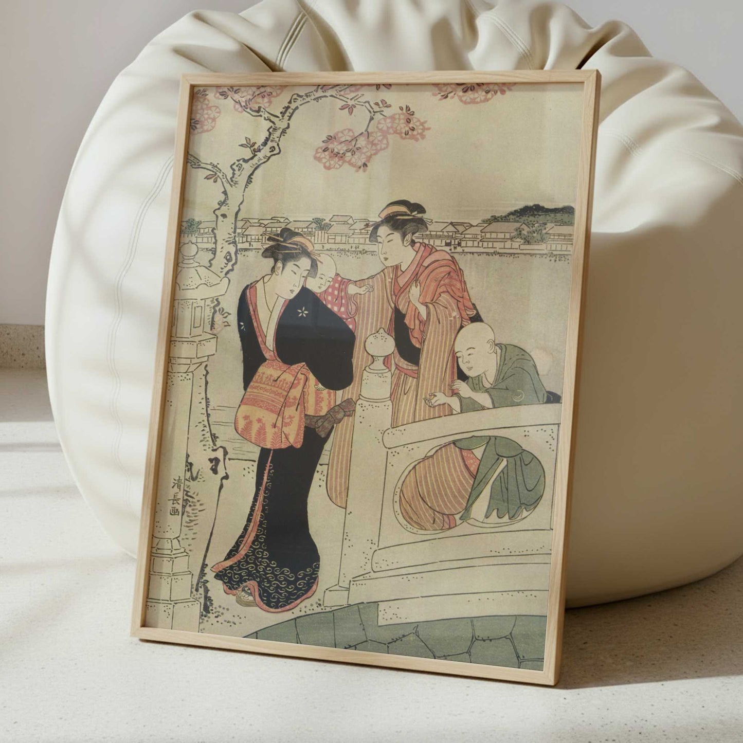 The Promenade (1780s) by Torii Kiyonaga – Art Print - Interior inspiration