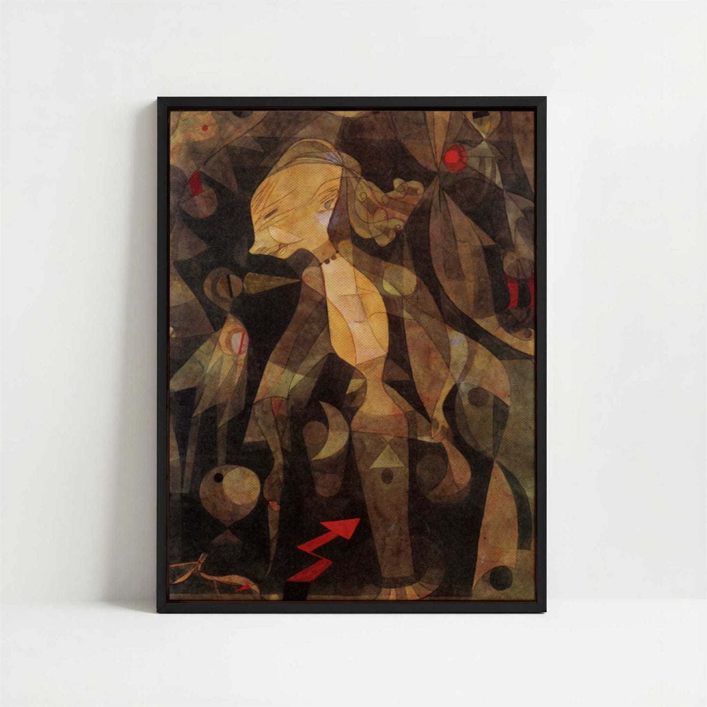 Framed Canvas - Framed canvas in black frame