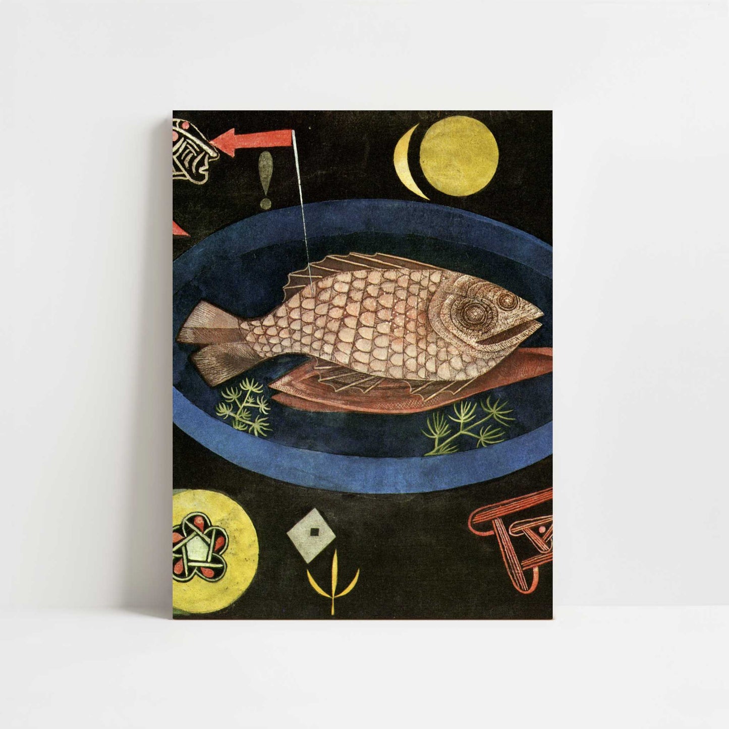 Around the Fish (1926) by Paul Klee – Art Print - Unframed art print