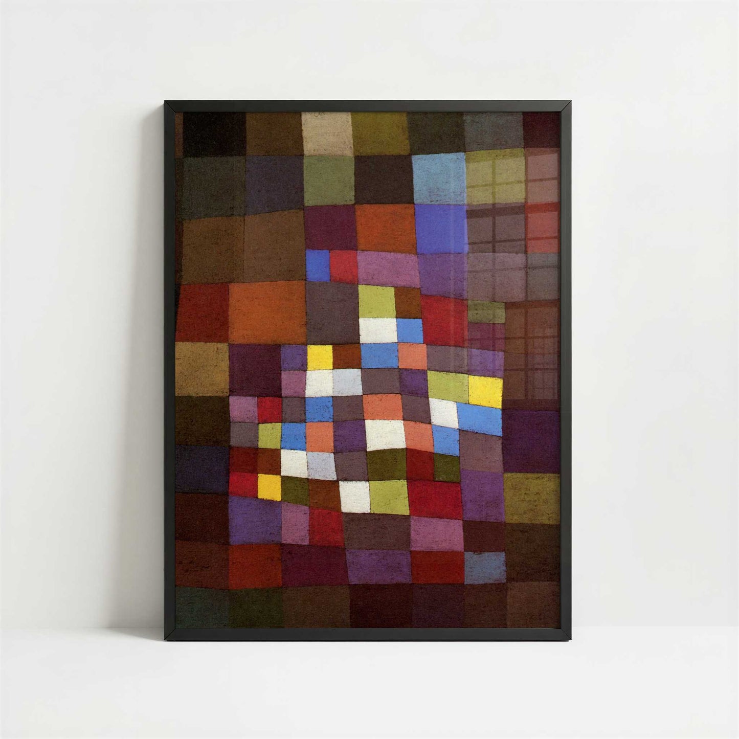 Blossoming (1934) by Paul Klee – Art Print - Art print in black frame