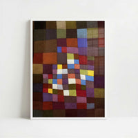 Blossoming (1934) by Paul Klee – Art Print - Art print in white frame