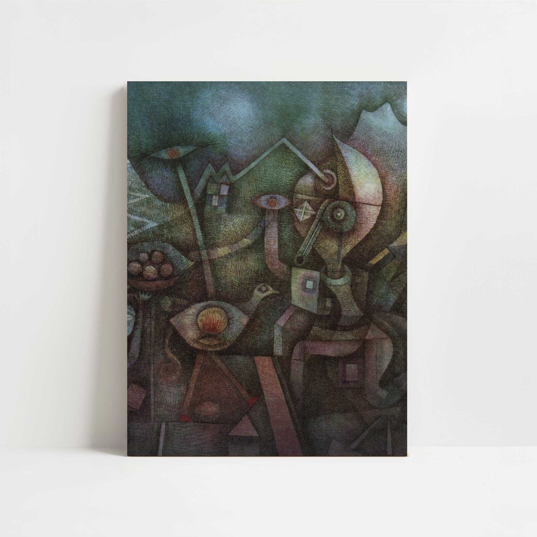 Carnival in the Mountains (1924) by Paul Klee – Art Print - Unframed art print