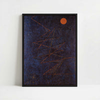 Framed Canvas - Framed canvas in black frame