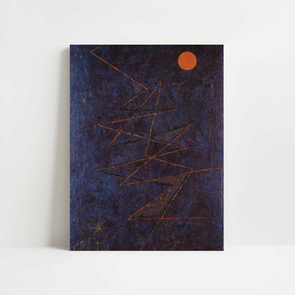 Coloured Lightning (1927) by Paul Klee – Art Print - Unframed art print