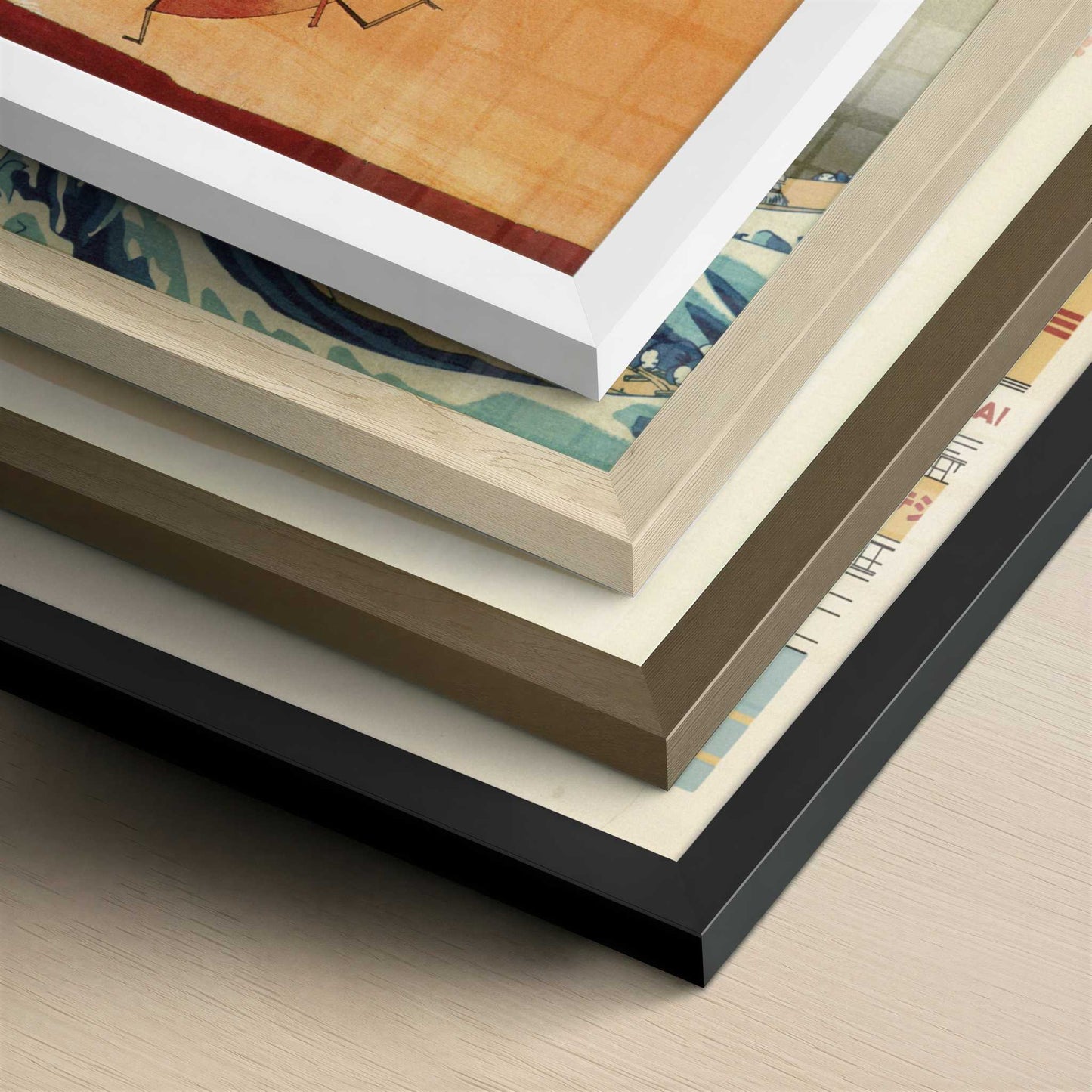 Conqueror (1930) by Paul Klee – Art Print - Close-up detail of the different frames