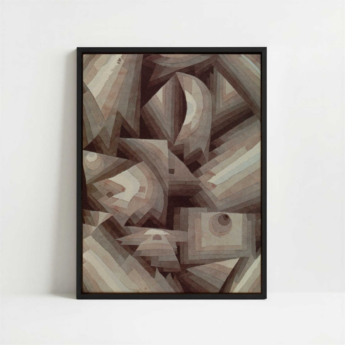 Framed Canvas - Framed canvas in black frame