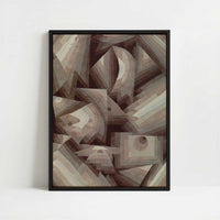 Framed Canvas - Framed canvas in black frame