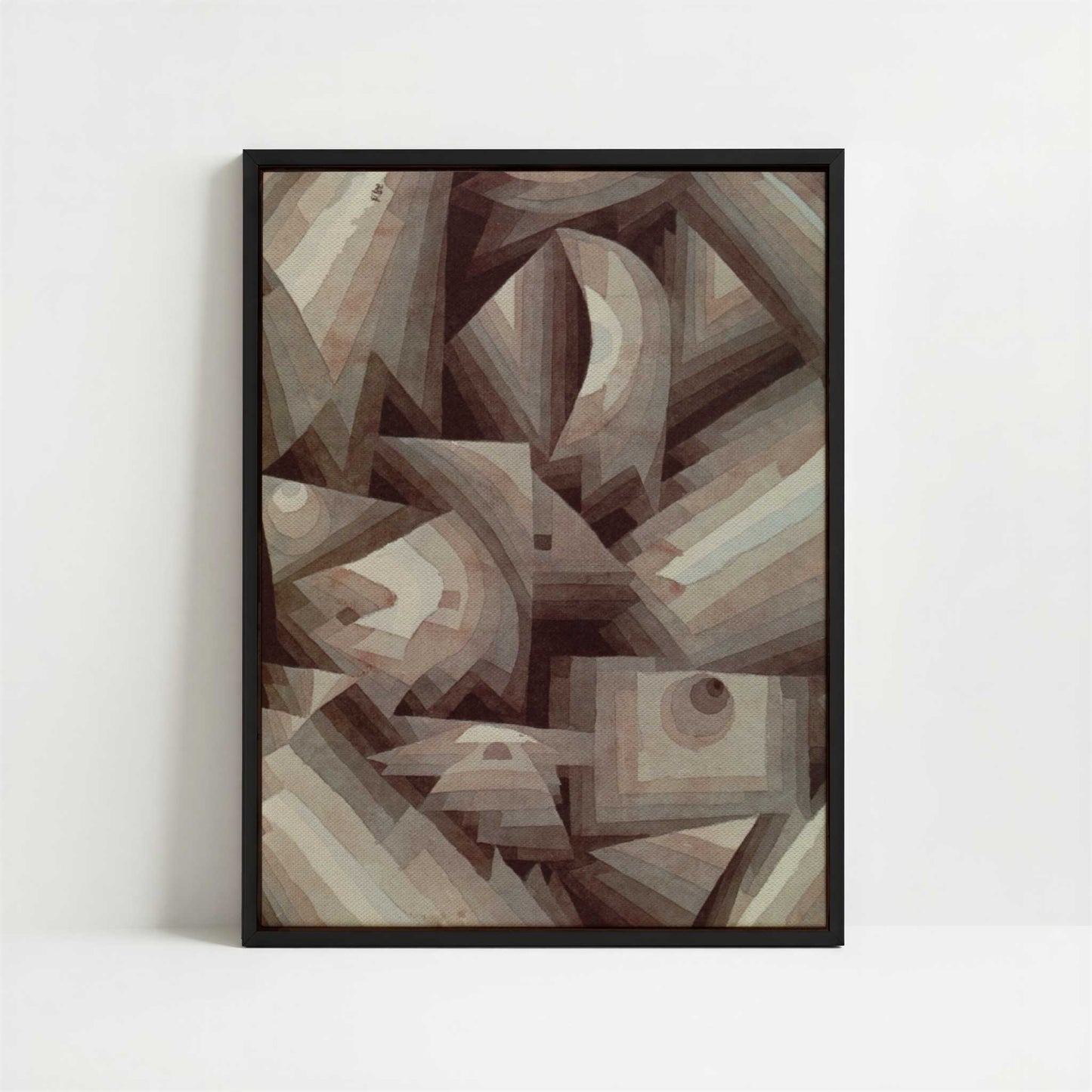 Framed Canvas - Framed canvas in black frame