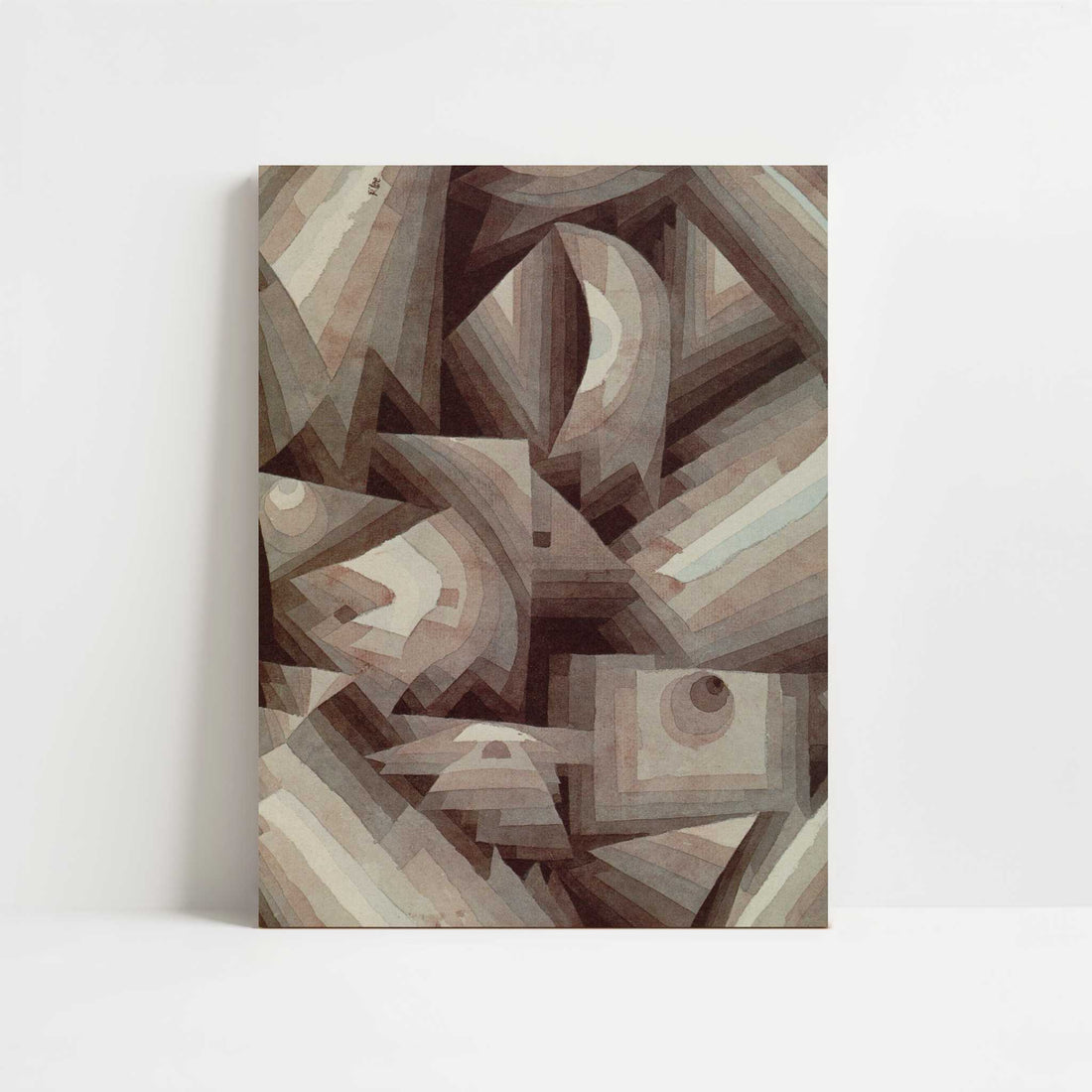 Crystal Graduation (1921) by Paul Klee – Art Print - Unframed art print