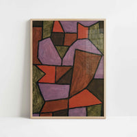 Double (1940) by Paul Klee – Art Print - Art print in oak frame