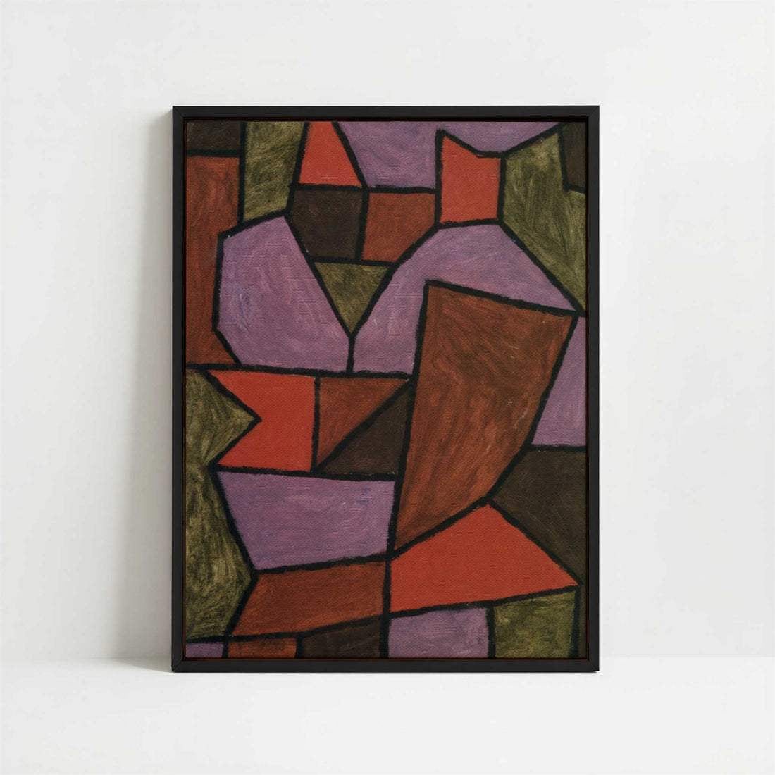 Framed Canvas - Framed canvas in black frame