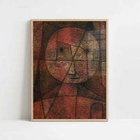 Drawn One (1935) by Paul Klee – Art Print - Art print in oak frame
