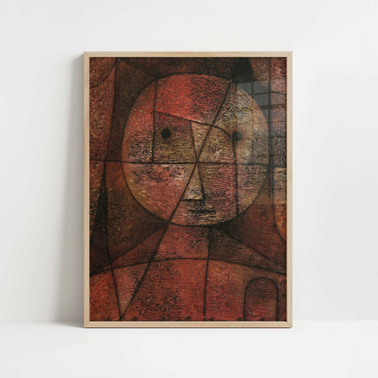 Drawn One (1935) by Paul Klee – Art Print - Art print in oak frame