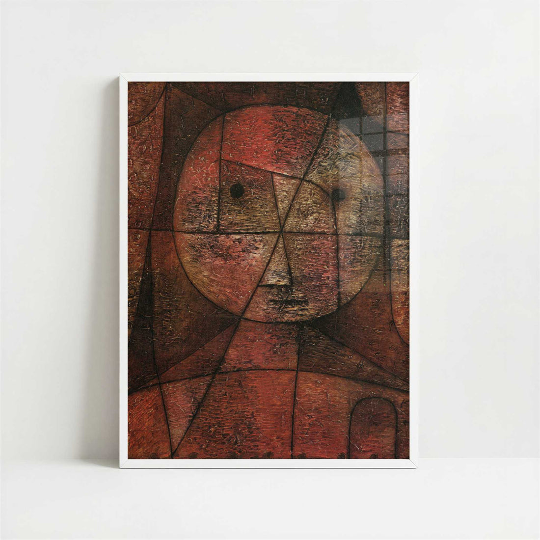 Drawn One (1935) by Paul Klee – Art Print - Art print in white frame