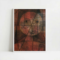 Drawn One (1935) by Paul Klee – Art Print - Art print in white frame