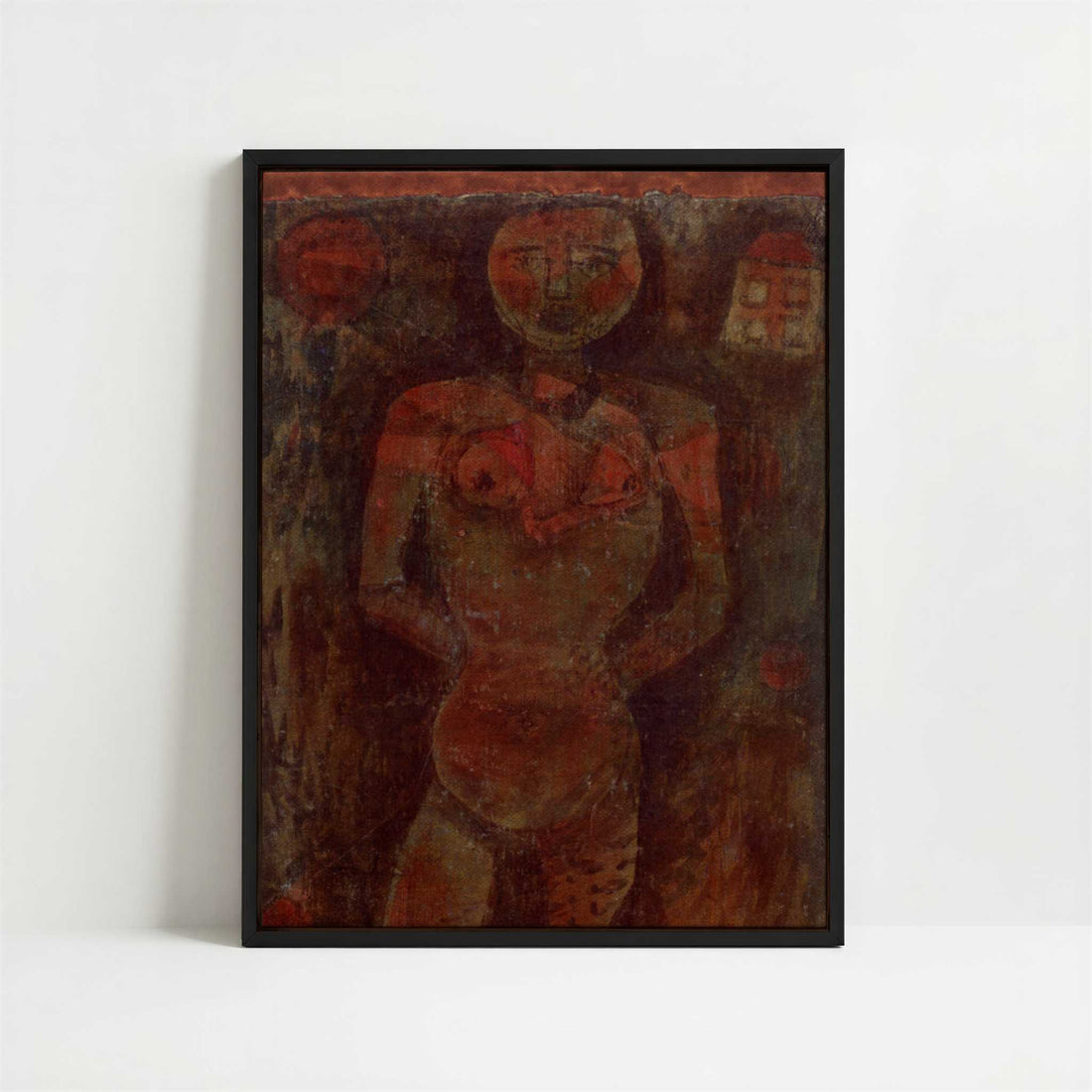 Framed Canvas - Framed canvas in black frame