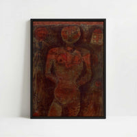 Framed Canvas - Framed canvas in black frame