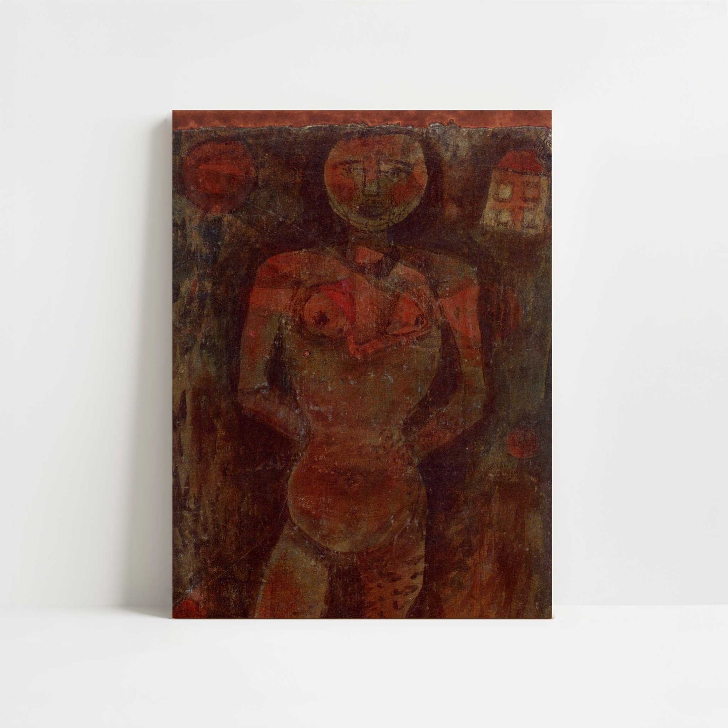 Female Nude (1910) by Paul Klee – Art Print - Unframed art print