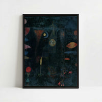 Framed Canvas - Framed canvas in black frame