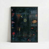 Fish Magic (1925) by Paul Klee – Art Print - Art print in black frame