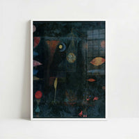 Fish Magic (1925) by Paul Klee – Art Print - Art print in white frame