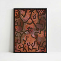 Framed Canvas - Framed canvas in black frame