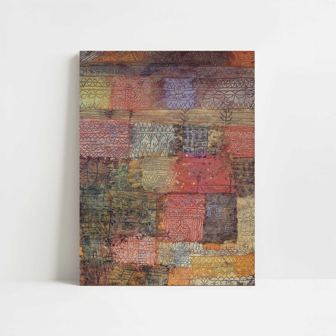 Florentine Villas (1926) by Paul Klee – Art Print - Unframed art print