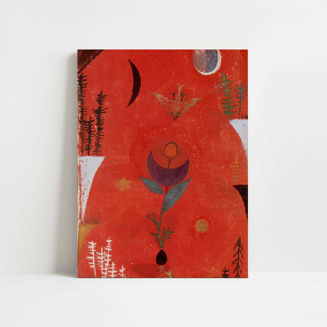 Flower Myth (1918) by Paul Klee – Art Print - Unframed art print