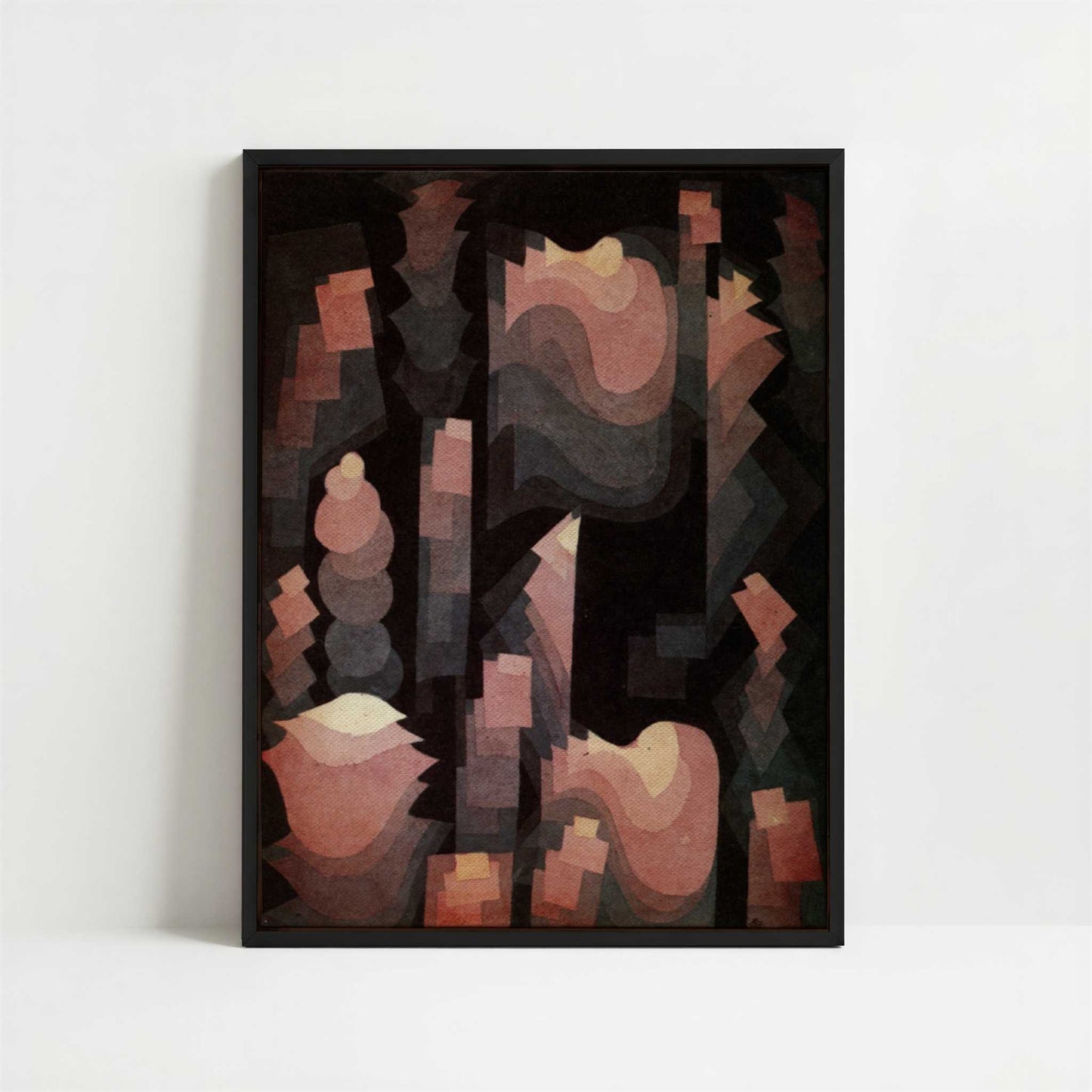 Framed Canvas - Framed canvas in black frame