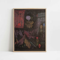 Gate in the Garden (1926) by Paul Klee – Art Print - Art print in oak frame