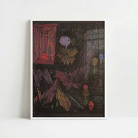 Gate in the Garden (1926) by Paul Klee – Art Print - Art print in white frame