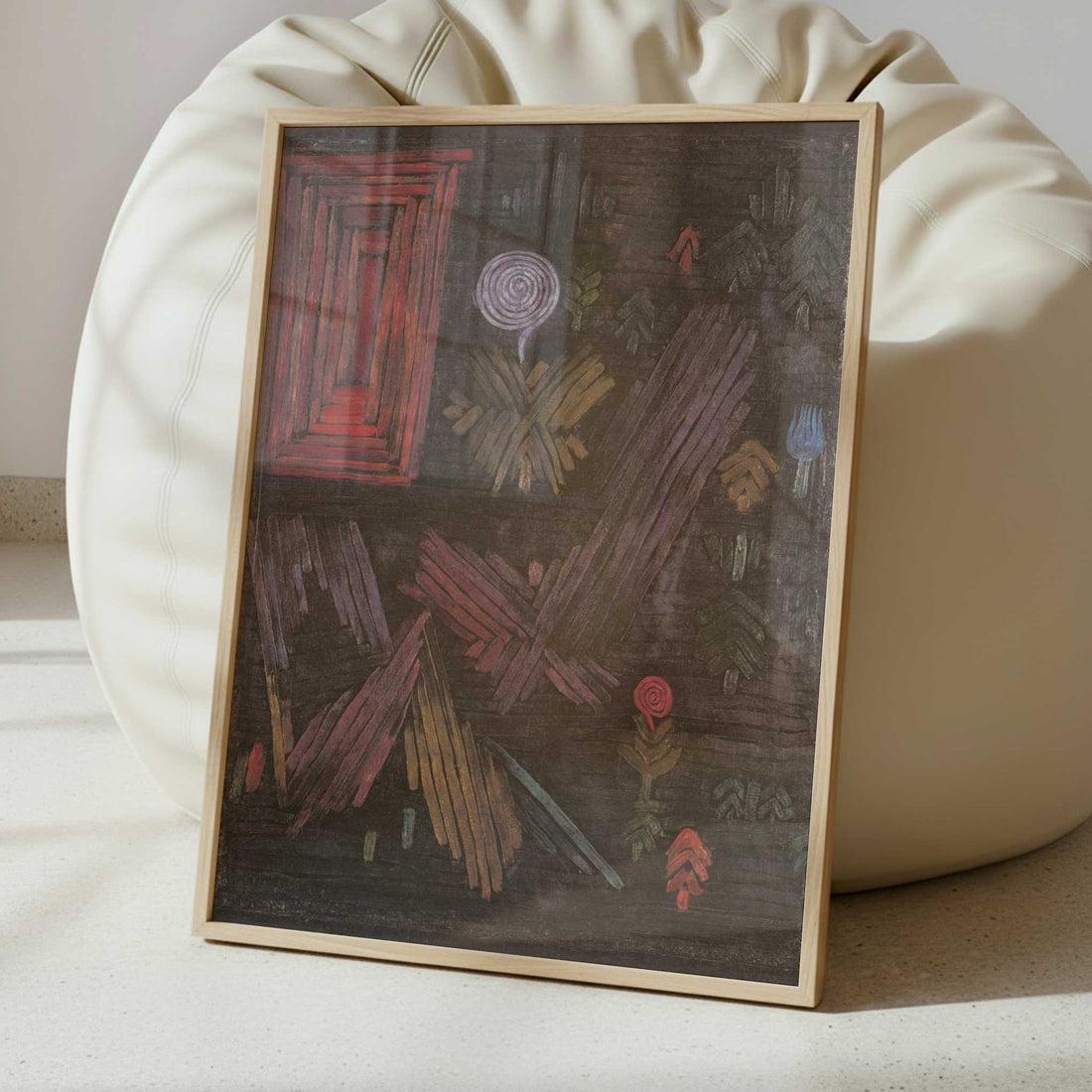 Gate in the Garden (1926) by Paul Klee – Art Print - Interior inspiration