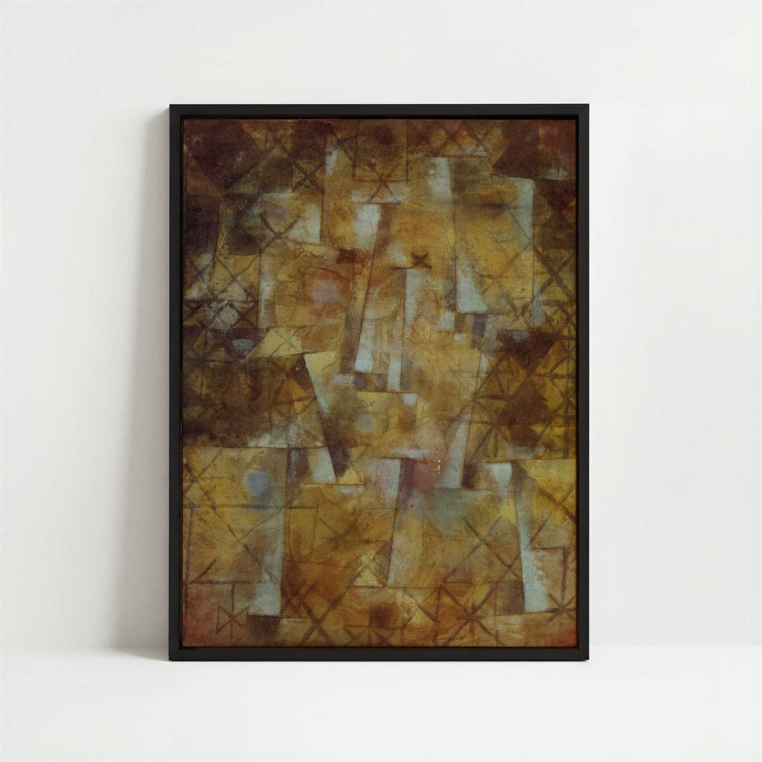Framed Canvas - Framed canvas in black frame