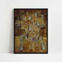 Framed Canvas - Framed canvas in black frame
