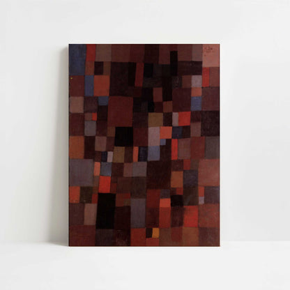 Harmony of Rectangles in Red, Yellow, Blue, White & Black (1923) by Paul Klee – Art Print - Unframed art print