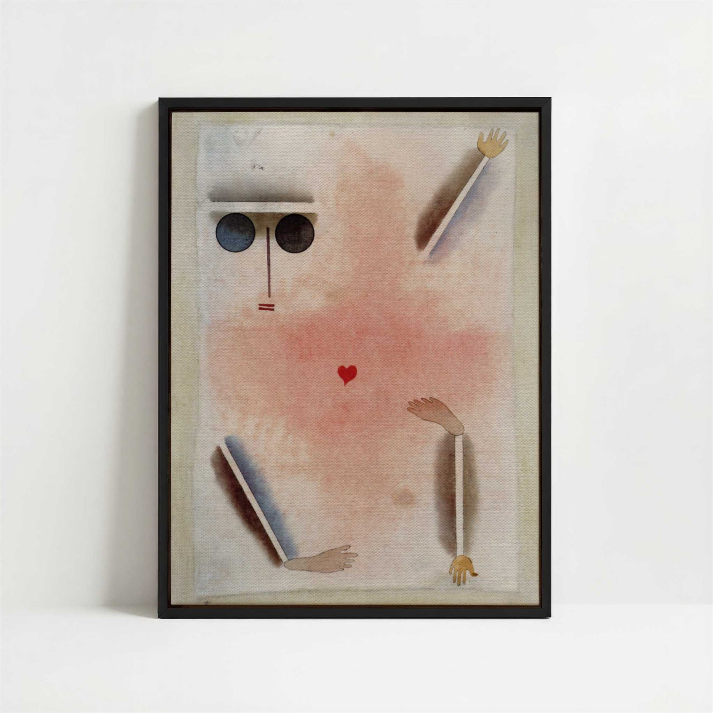 Framed Canvas - Framed canvas in black frame