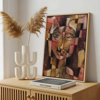 Framed Canvas - Framed canvas in a stylish interior setting
