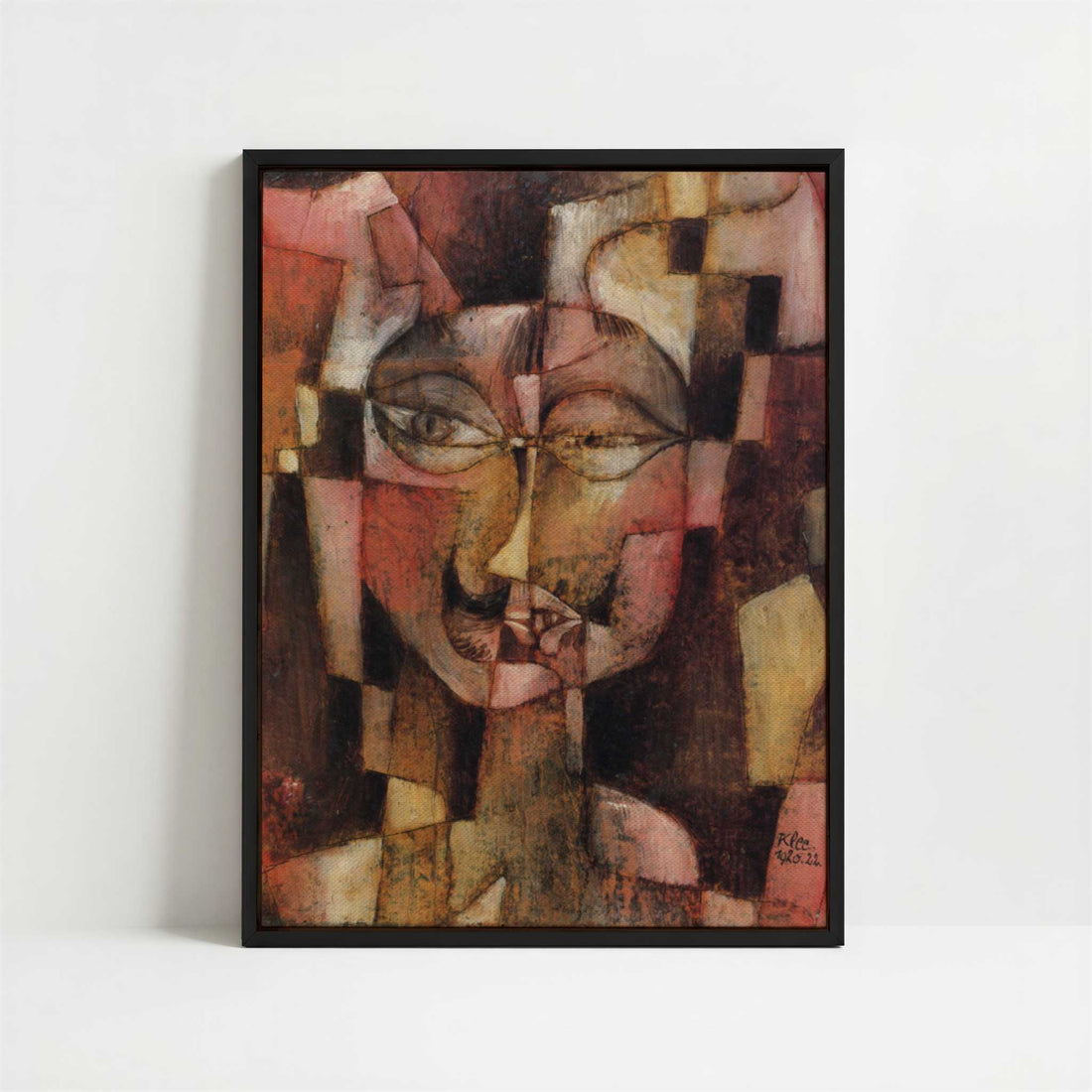 Framed Canvas - Framed canvas in black frame