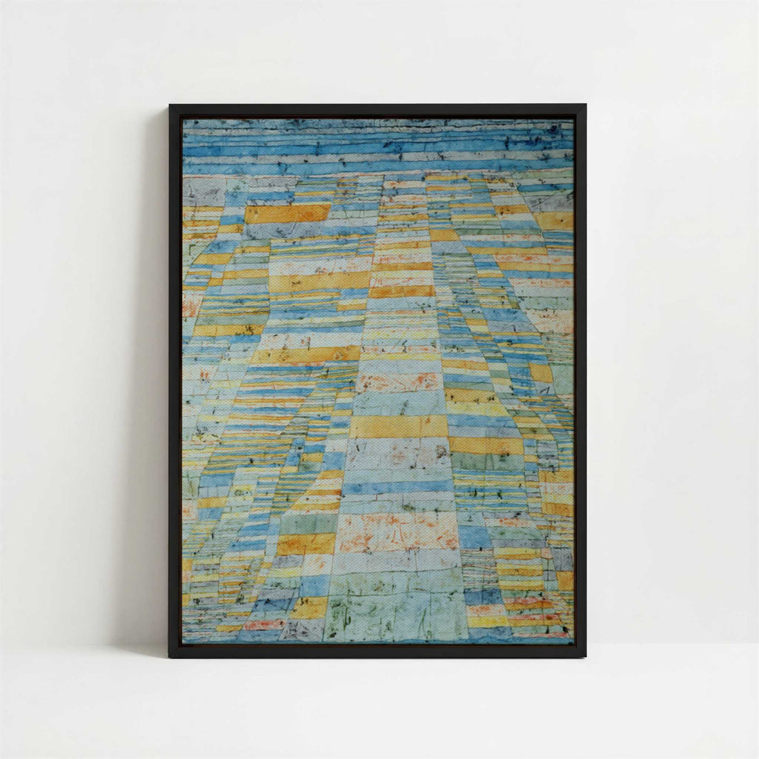 Framed Canvas - Framed canvas in black frame