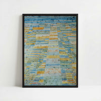 Framed Canvas - Framed canvas in black frame
