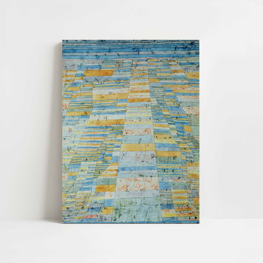 Highroads & Byroads (1929) by Paul Klee – Art Print - Unframed art print