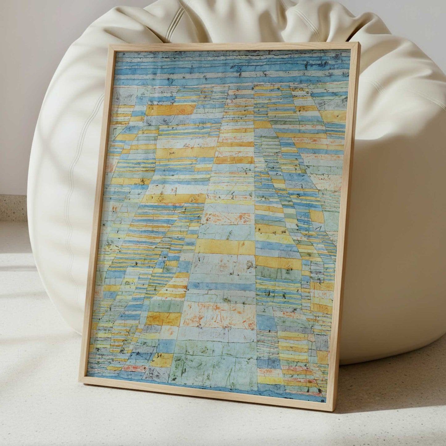 Highroads & Byroads (1929) by Paul Klee – Art Print - Interior inspiration