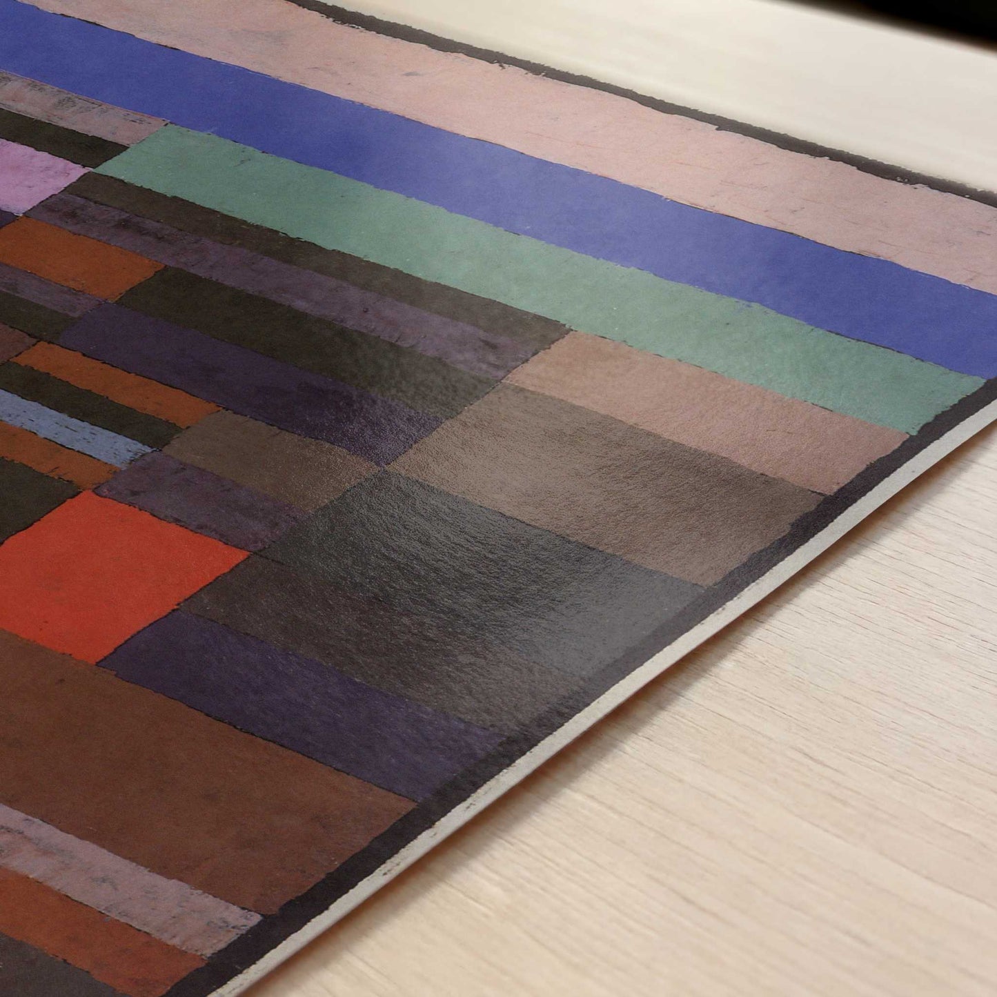 Individualized Measurement of the Strata (1930) by Paul Klee – Art Print - Close-up detail of the art print