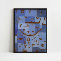 Framed Canvas - Framed canvas in black frame