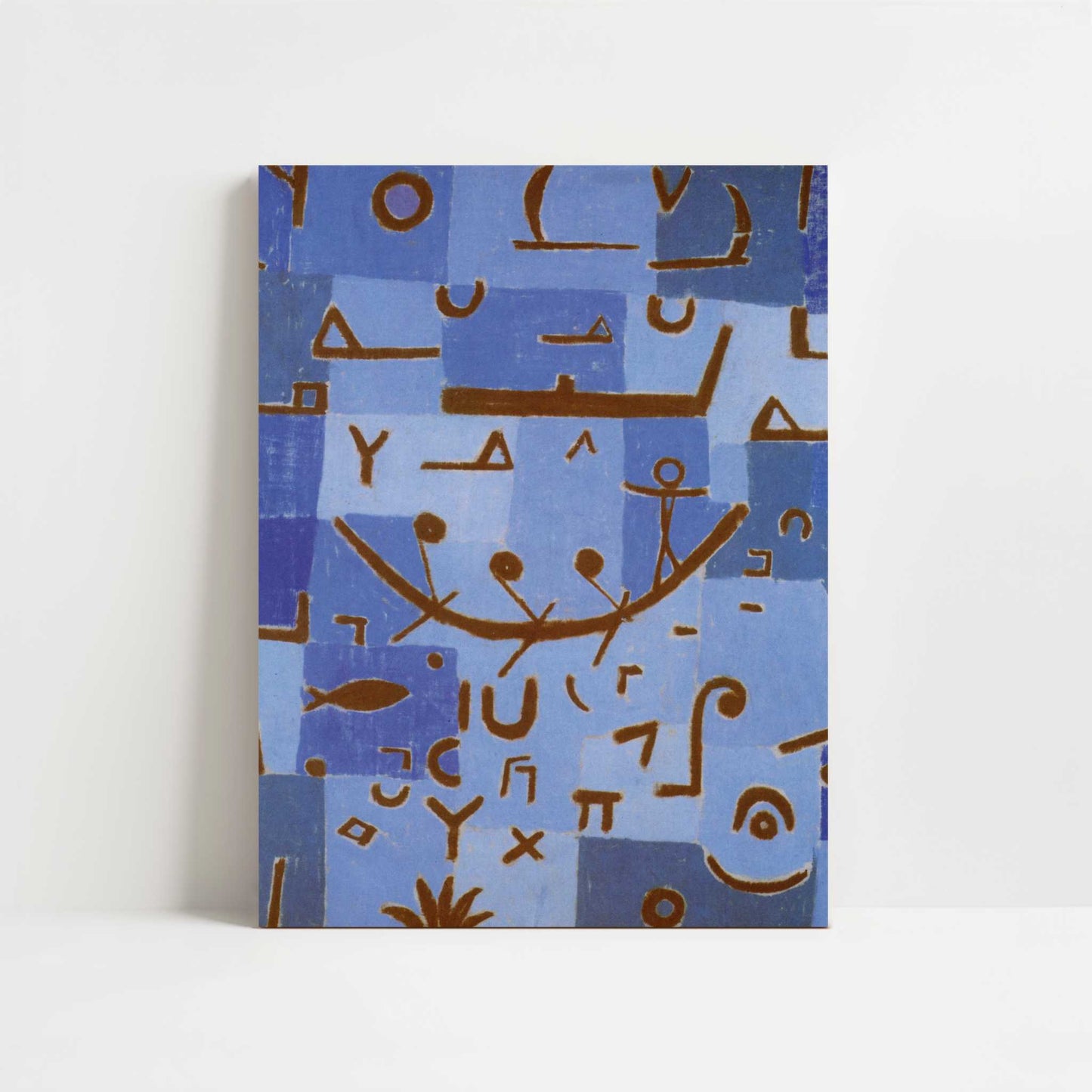 Legend of the Nile (1937) by Paul Klee – Art Print - Unframed art print