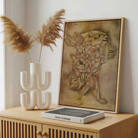 Framed Canvas - Framed canvas in a stylish interior setting