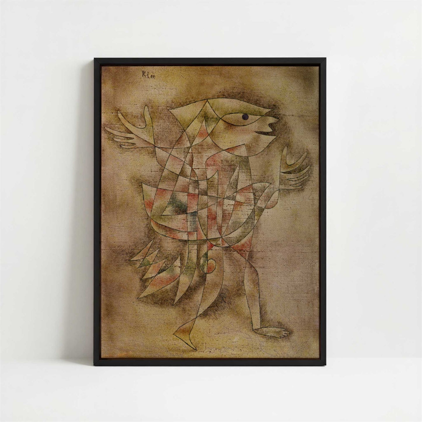 Framed Canvas - Framed canvas in black frame