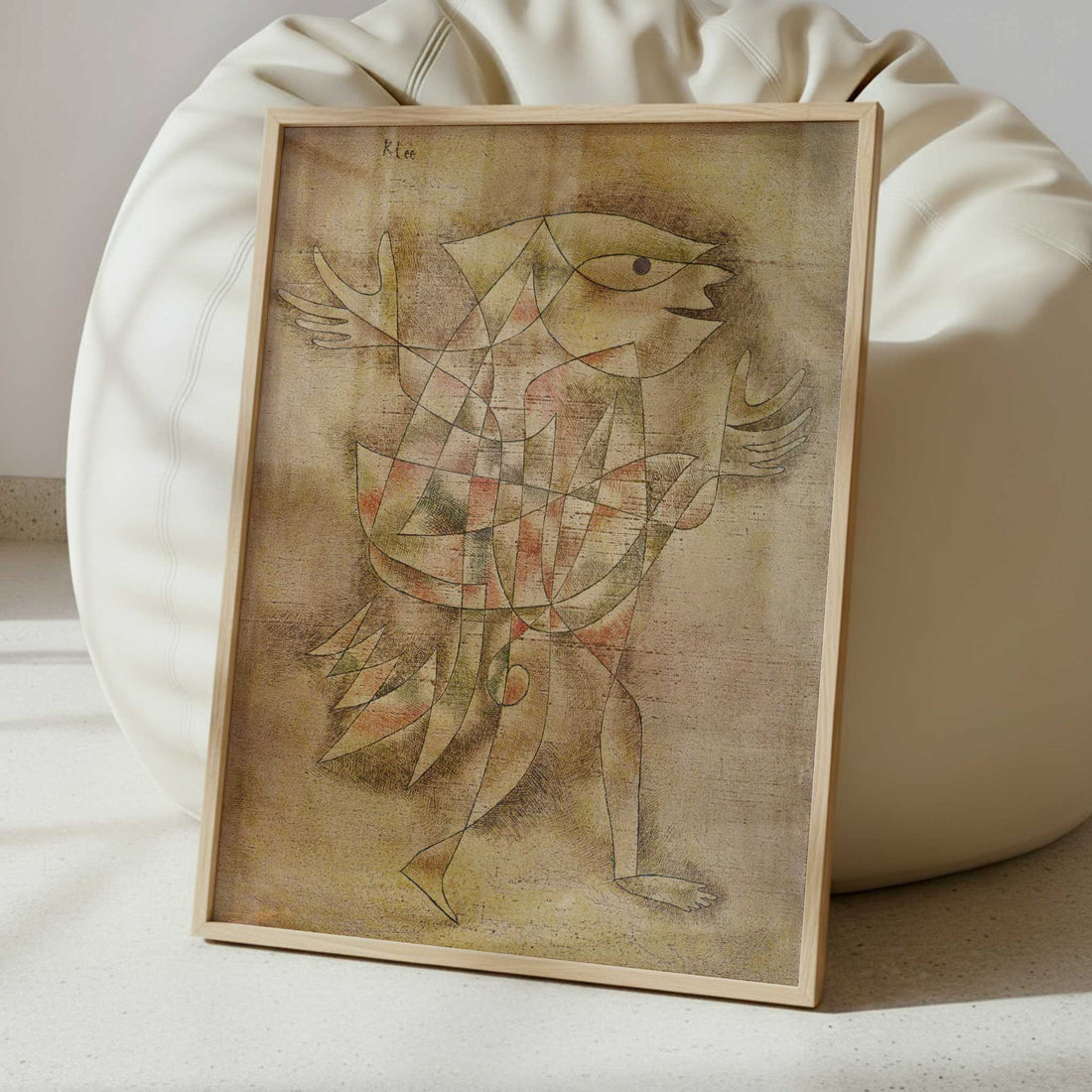 Little Jester in a Trance (1929) by Paul Klee – Art Print - Interior inspiration