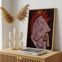 Framed Canvas - Framed canvas in a stylish interior setting