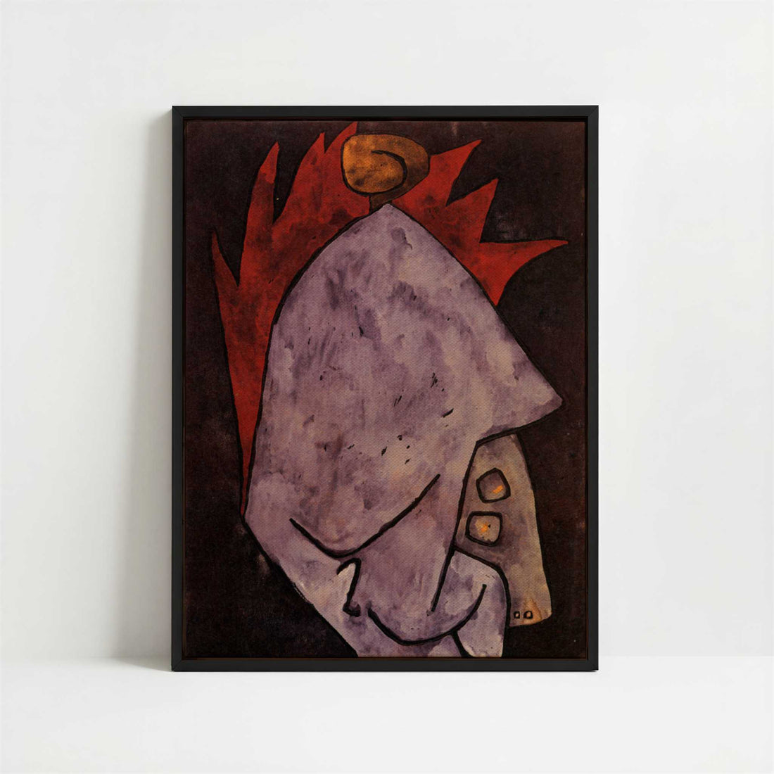 Framed Canvas - Framed canvas in black frame